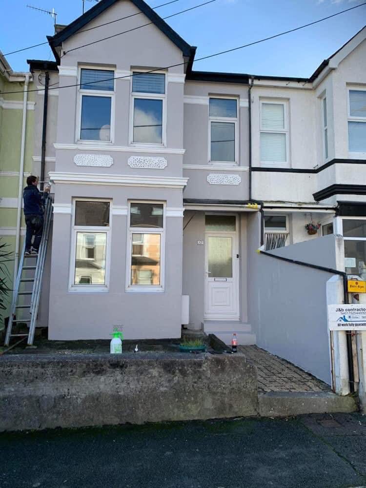 Completed roof replacement project in Ivybridge