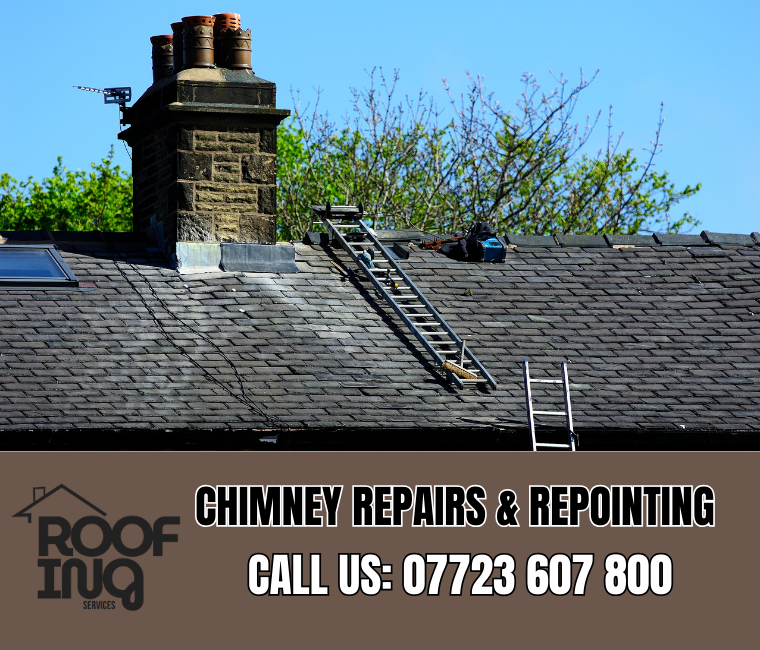 Chimney repair and repointing services in Ivybridge