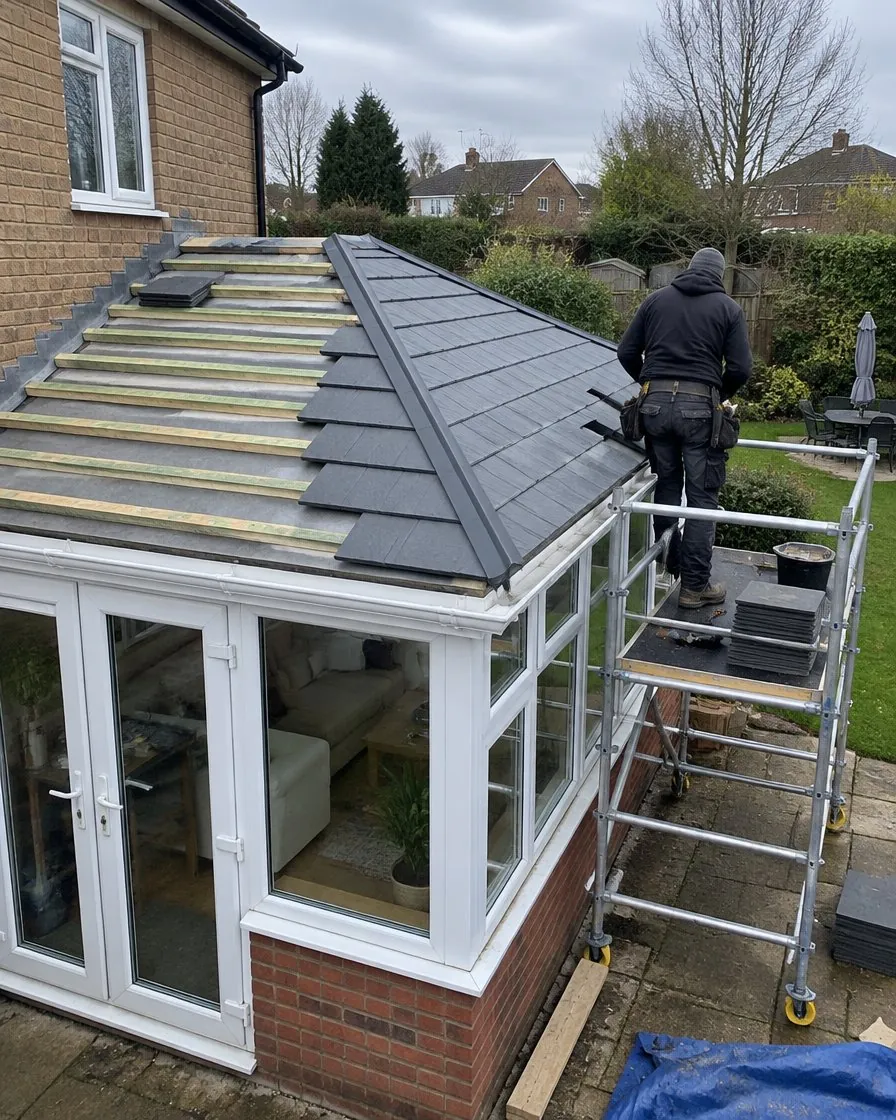 Conservatory roof replacement in Ivybridge