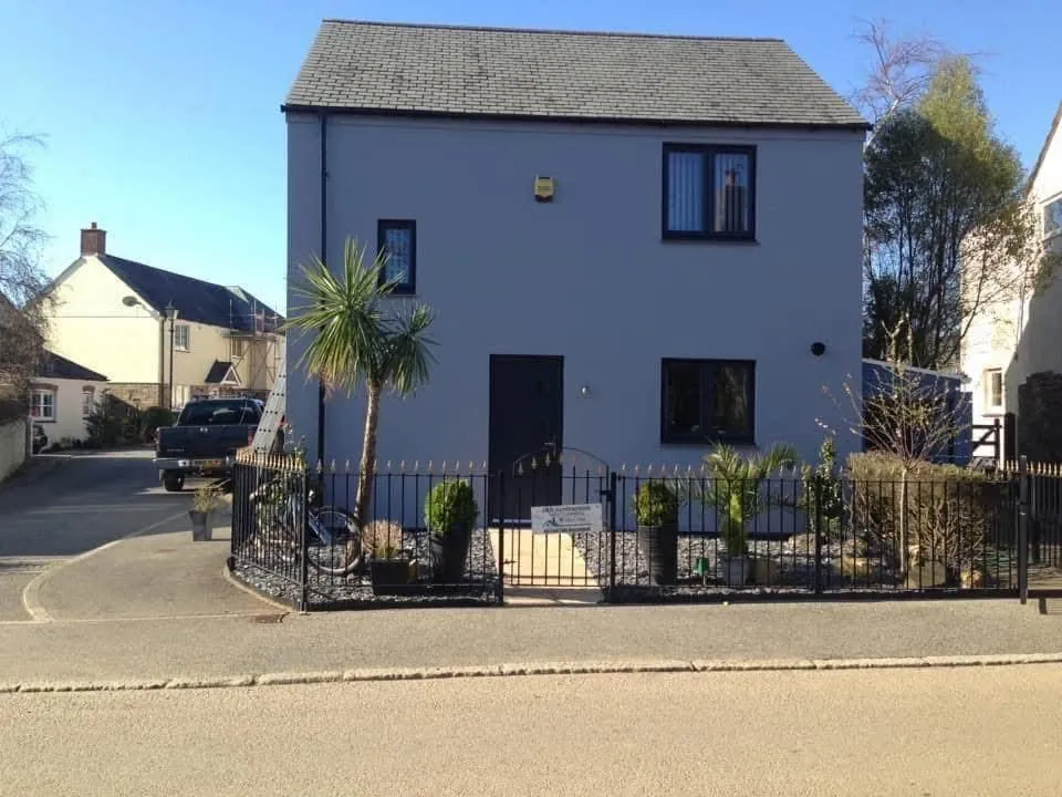 Finished exterior painting and roofline work in Ivybridge