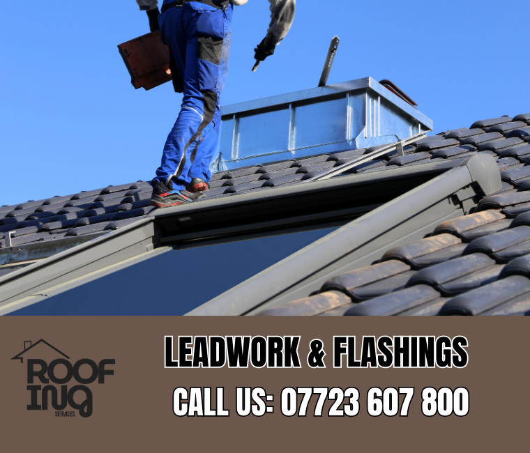 Lead roofing and flashing work in Ivybridge